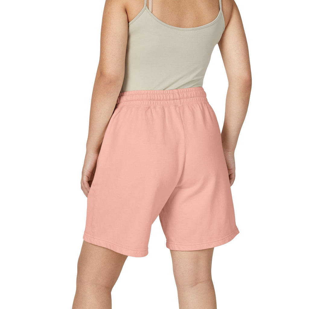 norvix- Lightweight Garment-Dyed Fleece Sweat Shorts — Minimal 'ROFVXR' Logo